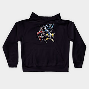 Martial Art Robots Kids Hoodie